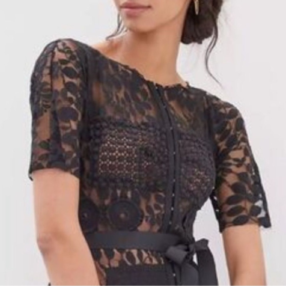 Anthropologie Beguile by Byron Lars Carissima Sheath in Black Dress 12